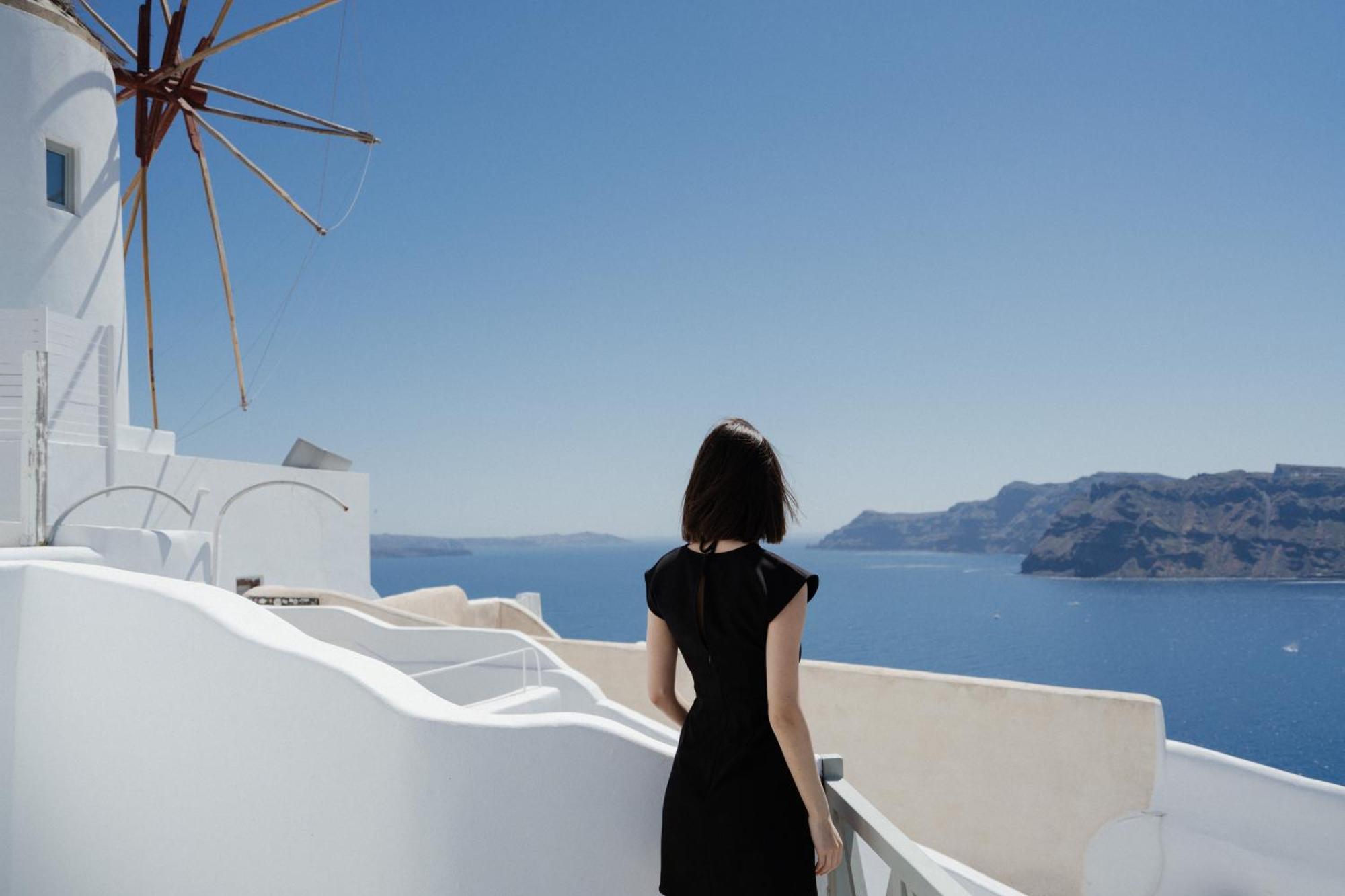 The Sunset Windmill Villa Oía Dış mekan fotoğraf