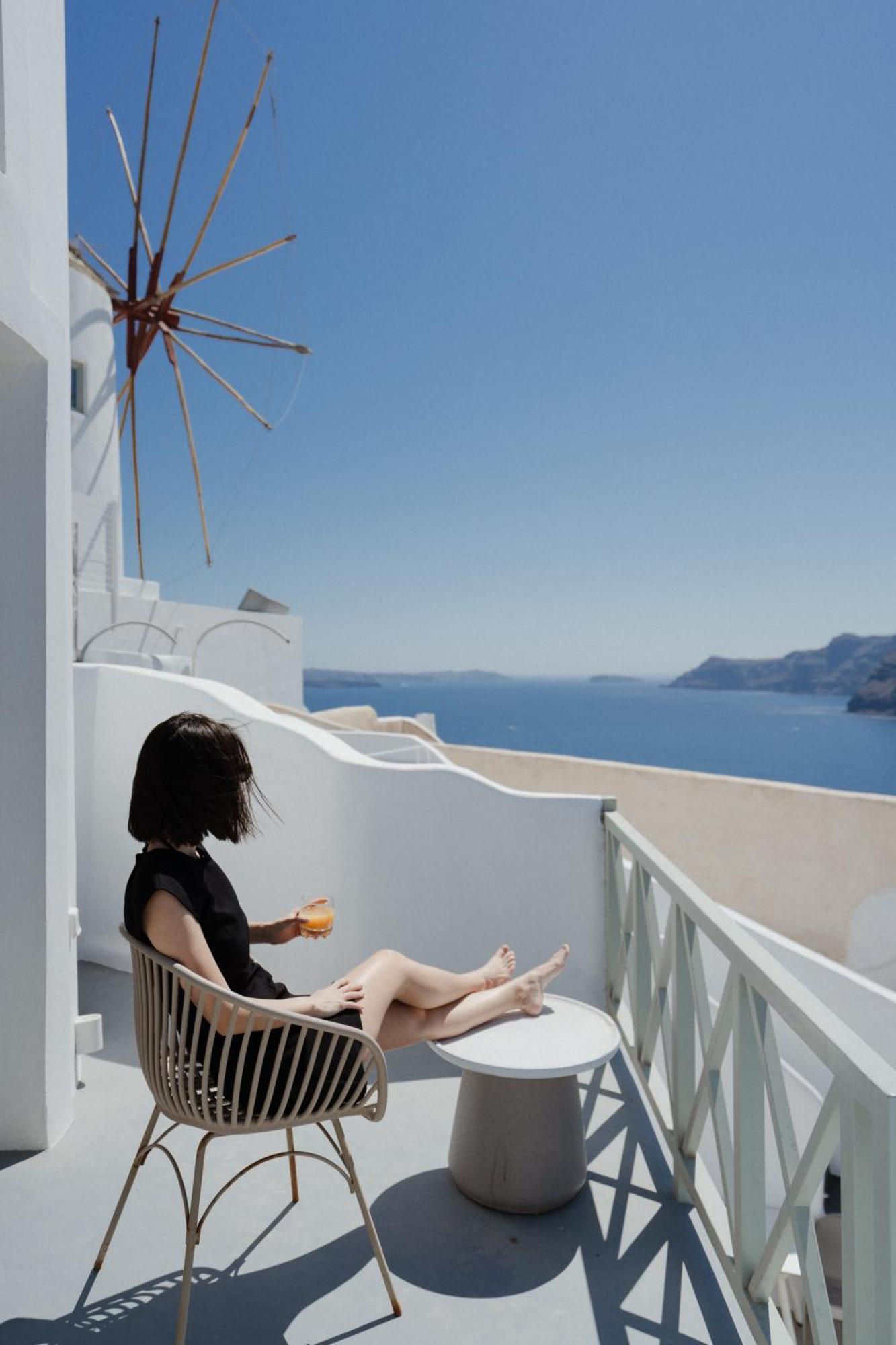 The Sunset Windmill Villa Oía Dış mekan fotoğraf