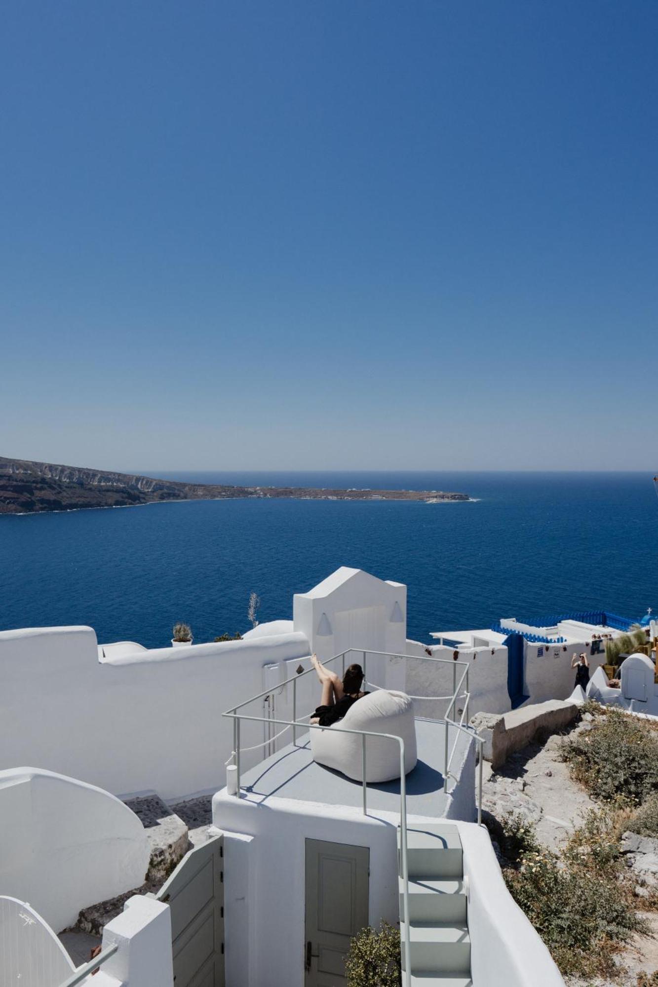 The Sunset Windmill Villa Oía Dış mekan fotoğraf
